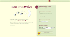 Desktop Screenshot of bedcheckwales.co.uk